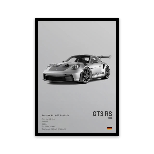 Car Wall Art Canvas