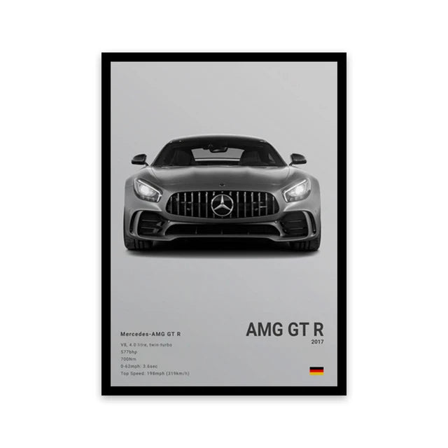 Car Wall Art Canvas