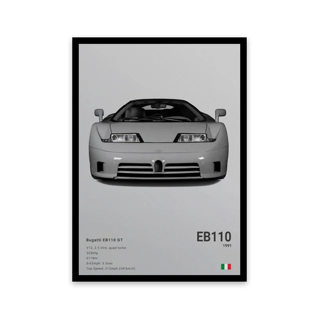 Car Wall Art Canvas