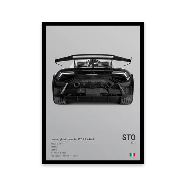 Car Wall Art Canvas