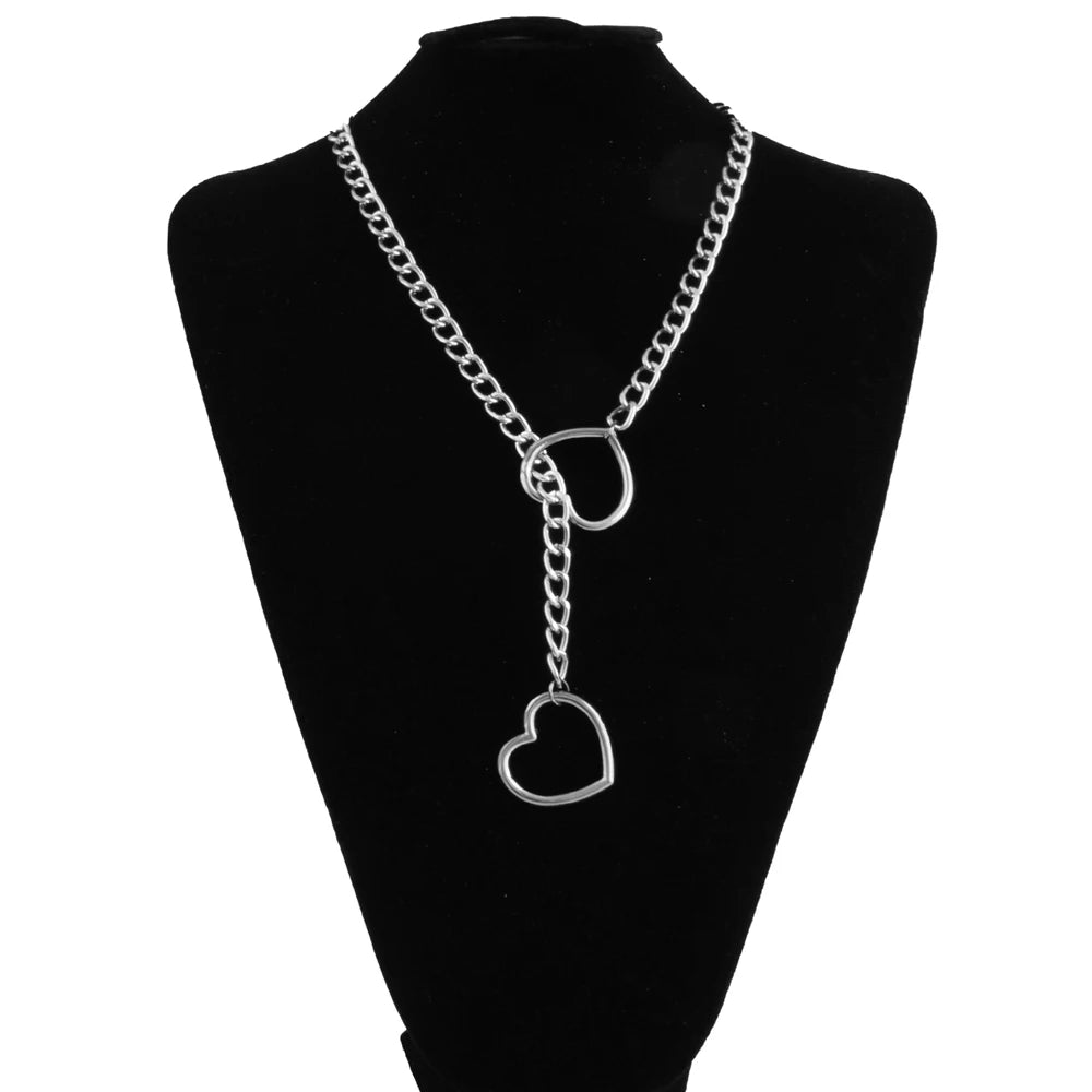 Heart Slip Chain Necklace