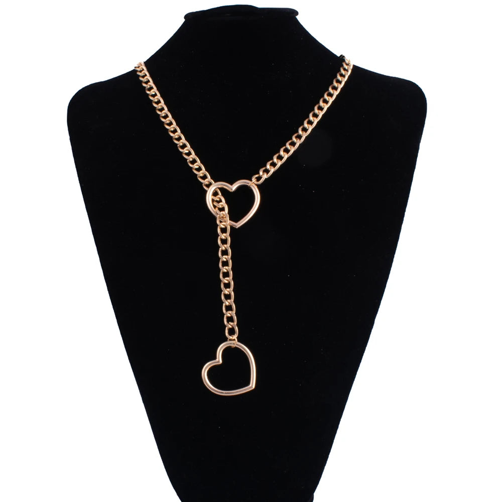 Heart Slip Chain Necklace