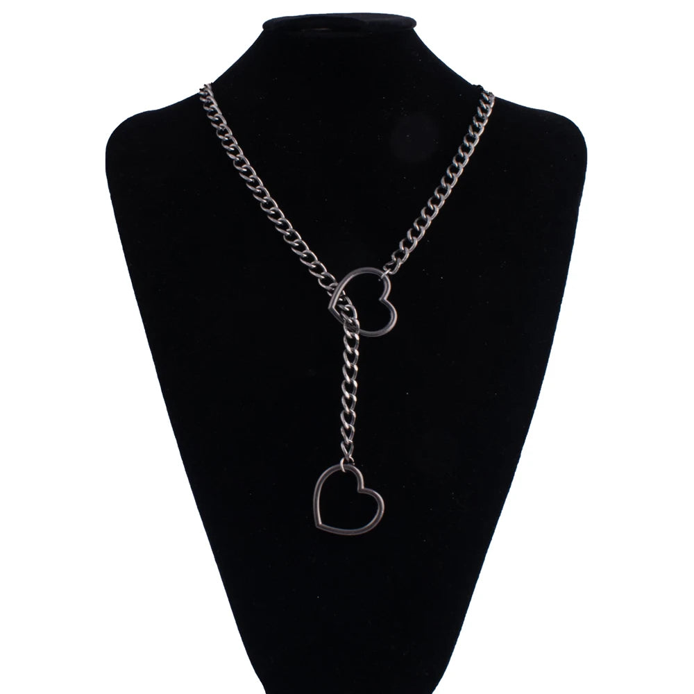 Heart Slip Chain Necklace